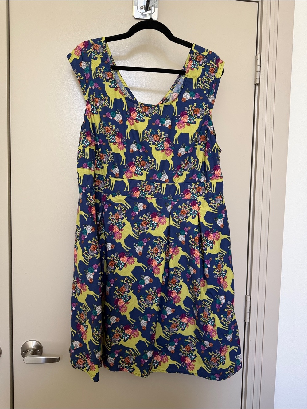 1X Retrolicious "Yes, Deer" dress